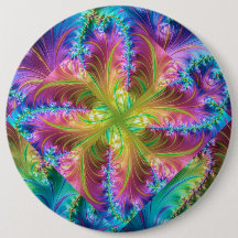 Botón redondo, colosal, 6 pulgadas