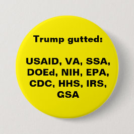 botón redondo de 3 pulgadas