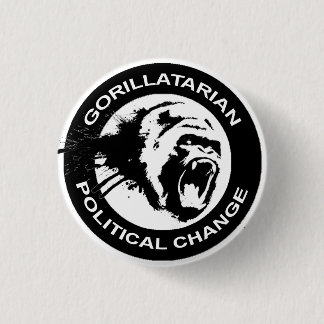 Botón redondo de Gorillatarian