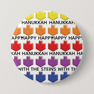 Botón redondo de Hanukkah, personalice los sueños