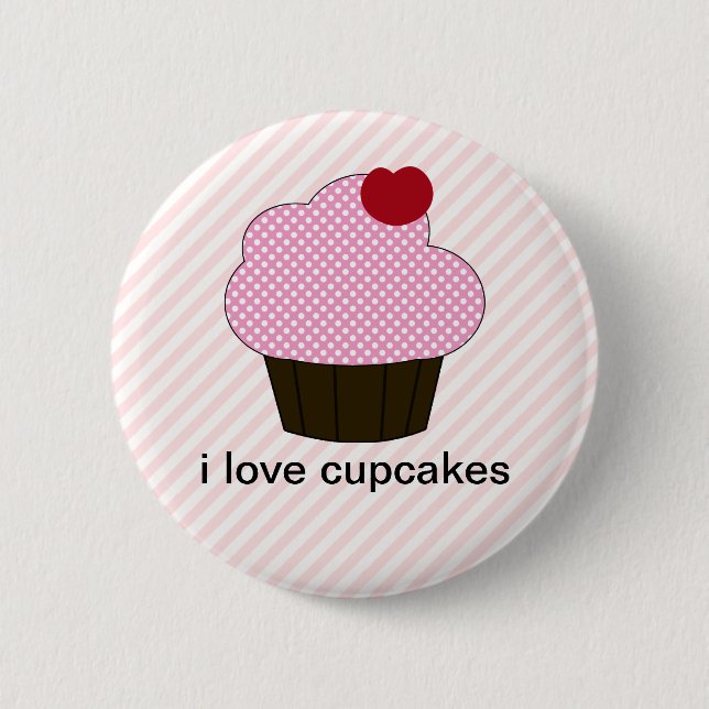 botón redondo de los ilovecupcakes (Anverso)