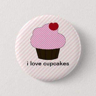 botón redondo de los ilovecupcakes