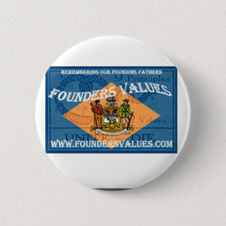 Botón redondo de los valores de los fundadores