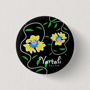 Botón redondo de Vartali de la flor de la vid
