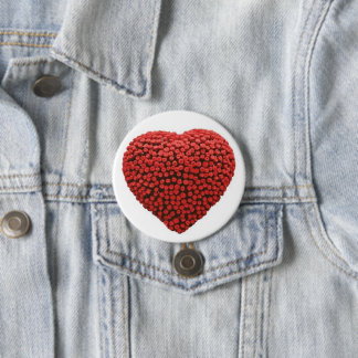 Botón redondo, grande, 3 pulgadas