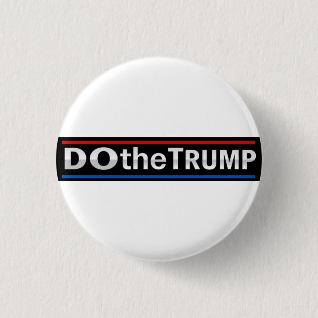 BOTÓN REDONDO Patriótico DE TRUMP (Anverso)