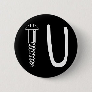 Botón redondo Screw U