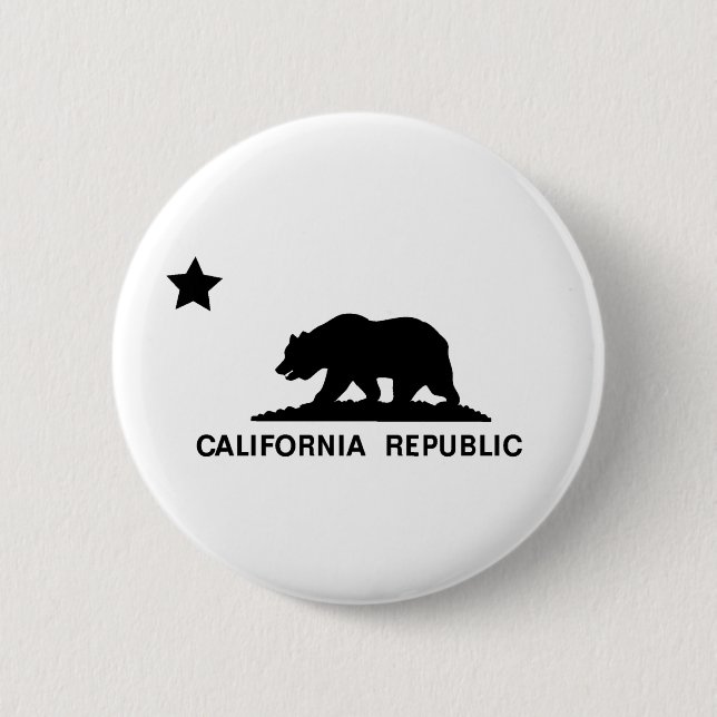 botón República de California (Anverso)