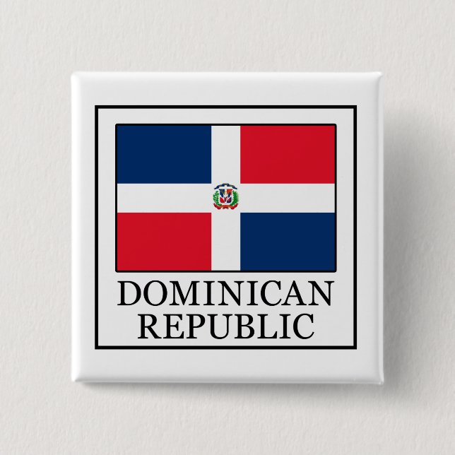 botón República Dominicana (Anverso)