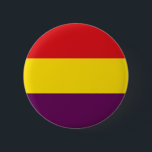 Botón República Española de Bandera Republicana Es<br><div class="desc">Bandera Republicana Española - Pin botón República Española</div>