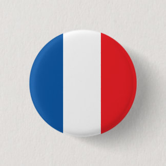 Botón Resumen de bandera de Francia, colores franc