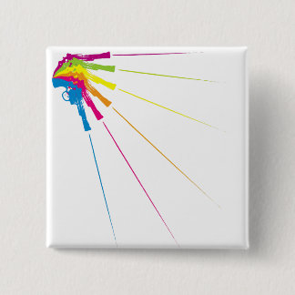 Botón retro de los tiros