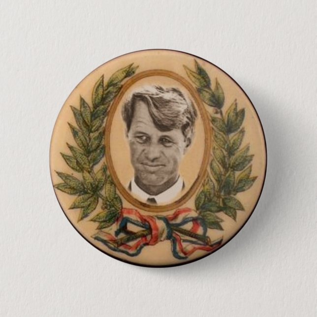 Botón retro de RFK (Anverso)