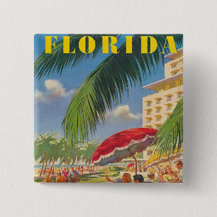 botón Retro Florida
