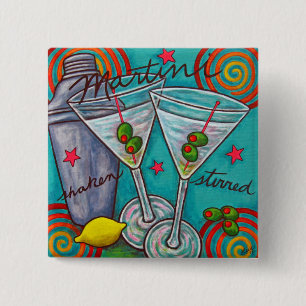 Botón Retro Martini