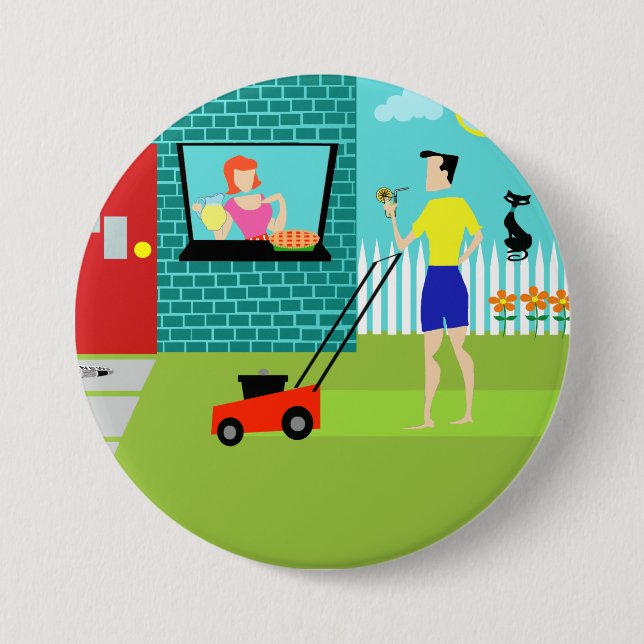 botón Retro Saturday Morning (Anverso)