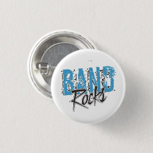 botón Rocas de banda funky