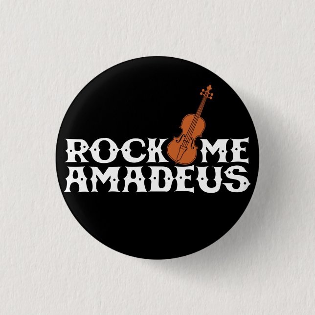 botón Rock Me Amadeus Classical Rock Flair (Anverso)