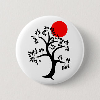 Botón rojo del árbol de Sun