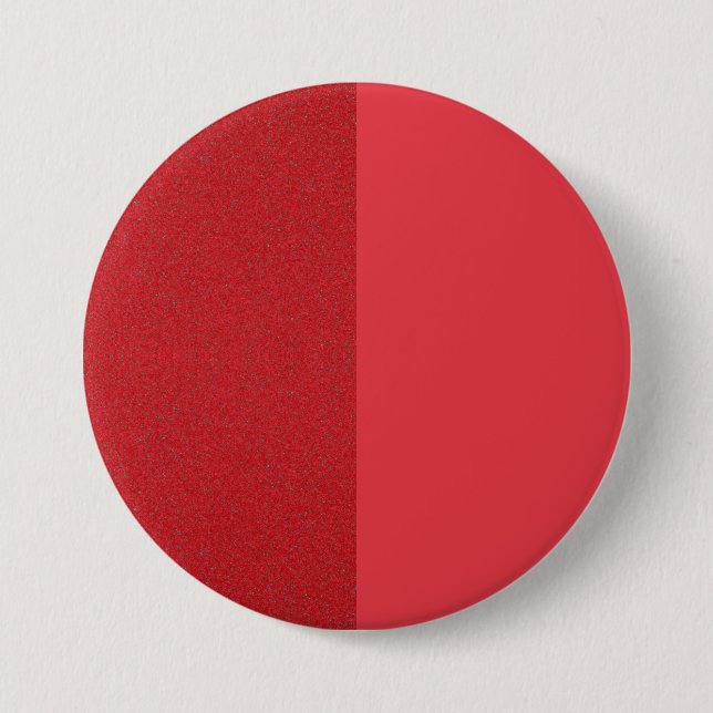 Botón rojo del tomate de textura dividido - Person (Anverso)