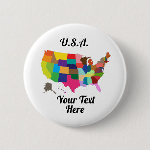 botón Ronda de Estados Unidos