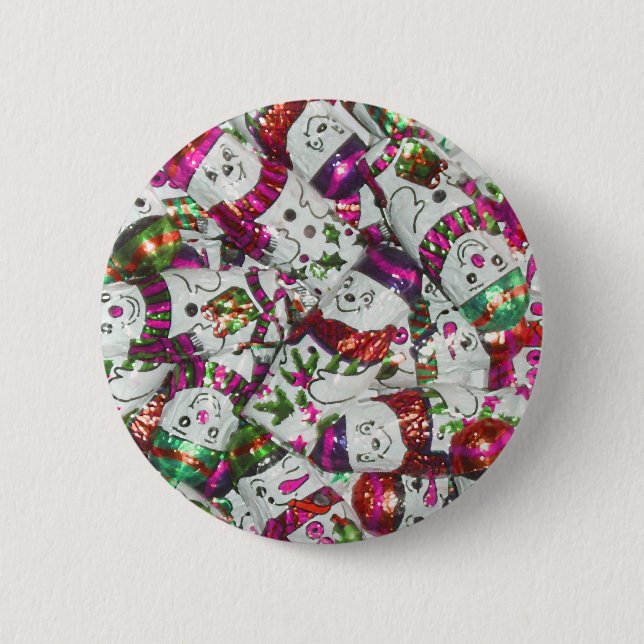 botón Rosa dulce de los hombres de nieve (Anverso)