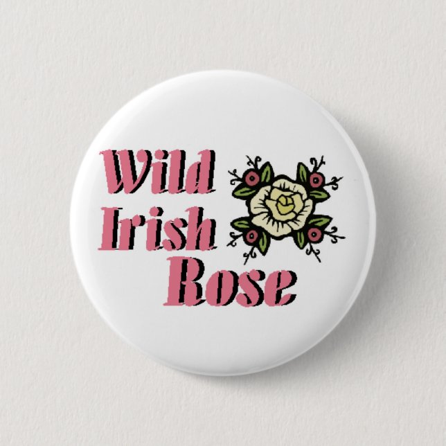 botón Rosa irlandés silvestre (Anverso)