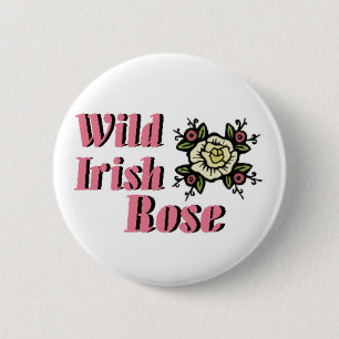 botón Rosa irlandés silvestre