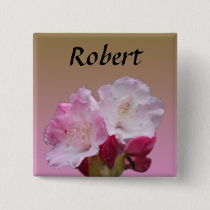 botón rosa rhododendron flor nombre