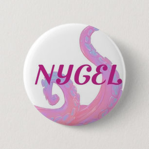 botón rosa y blanco de NYGEL