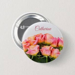 botón Rosas de nombres personalizados