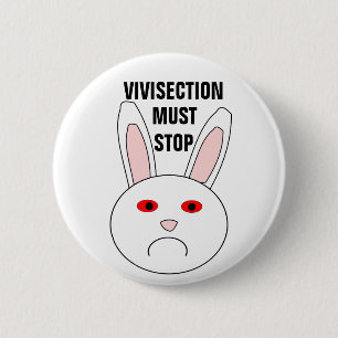 Botón Sad Lab Rabbit