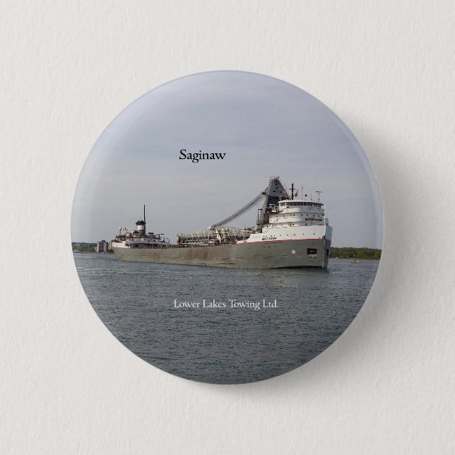 Botón Saginaw (Anverso)