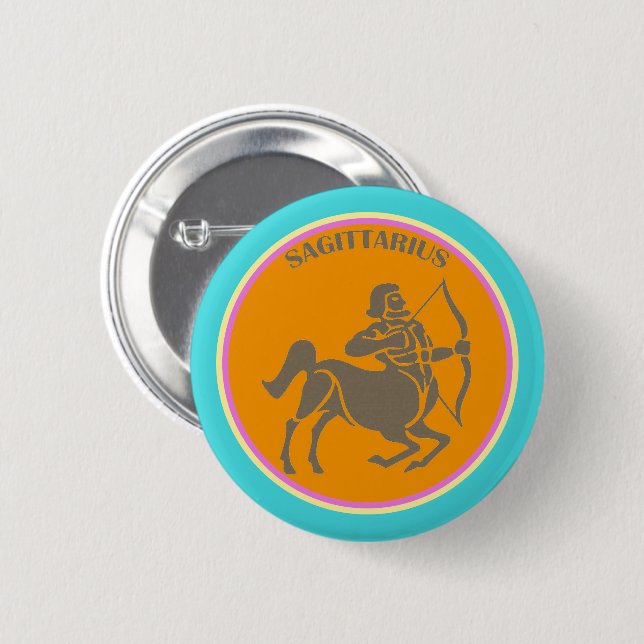 botón Sagittarius (Anverso y reverso)