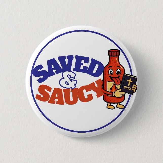 Botón Salvado y Saucy (Anverso)