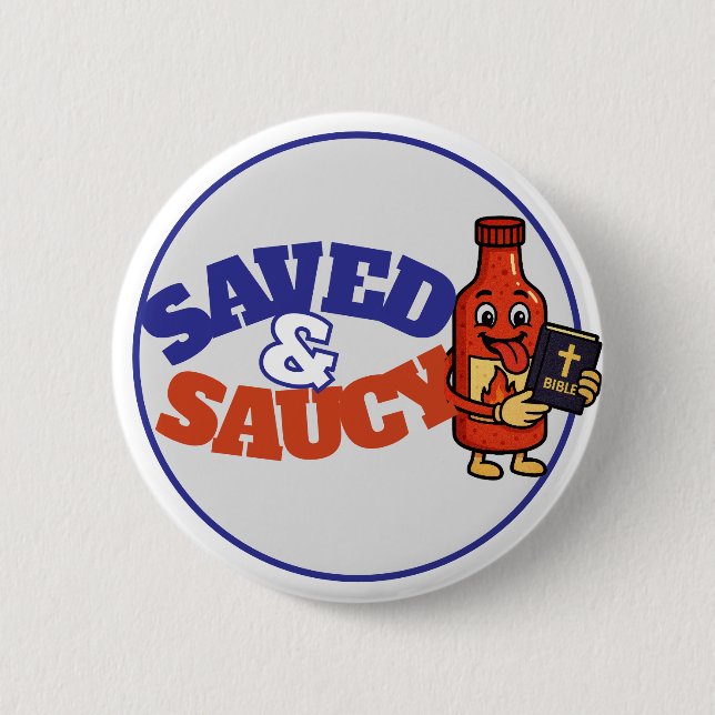 Botón Salvado y Saucy (Anverso)