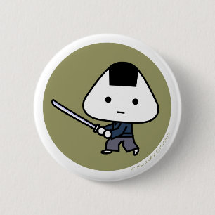 Botón - samurai de Riceball - GoldBack