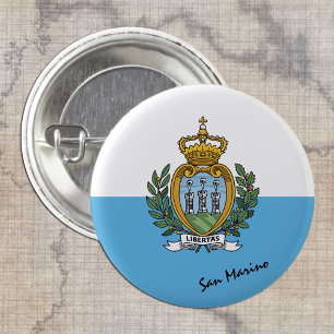 Botón San Marino, Bandera patriótica de San Marino