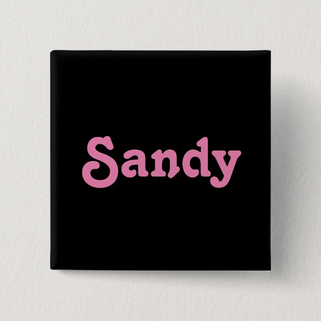 Botón Sandy (Anverso)