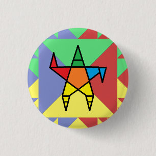 Botón Sanghagram bailarín