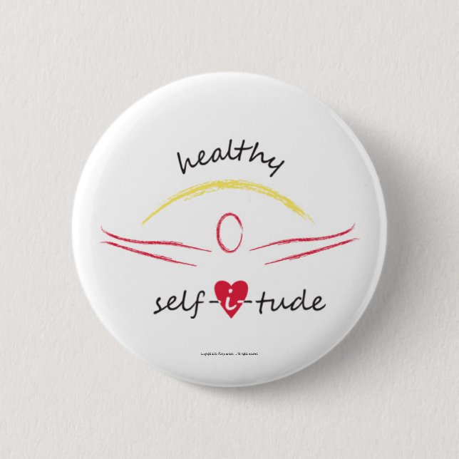 Botón sano de Selfitude (Anverso)