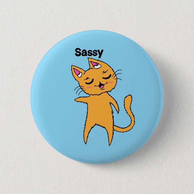 Botón Sassy  (Anverso)
