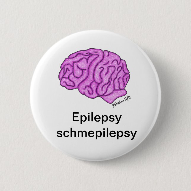 Botón schmepilepsy de la "epilepsia" (Anverso)