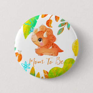 botón "Ser" de la mamá de los dinosaurios Naranjas