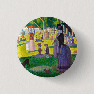 botón Seurat La Grande Jatte
