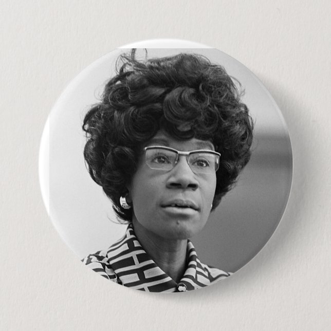 botón Shirley Chisholm (Anverso)