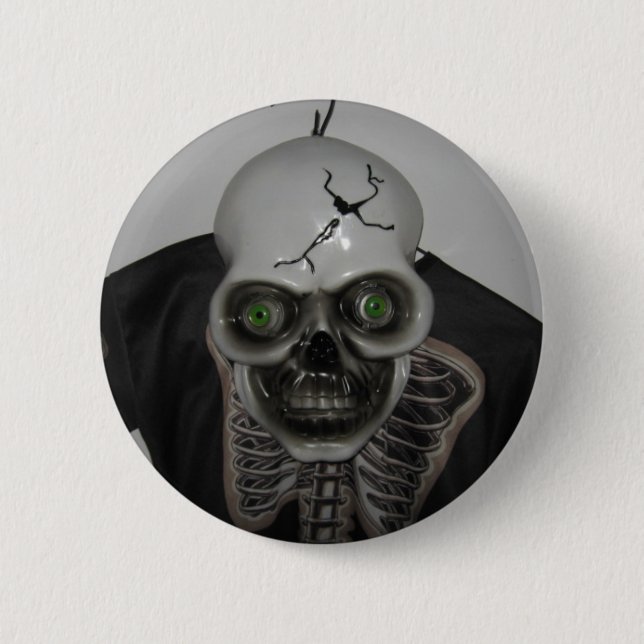 botón Skeleton Skull Halloween (Anverso)