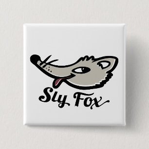 Botón Sly fox / insignia