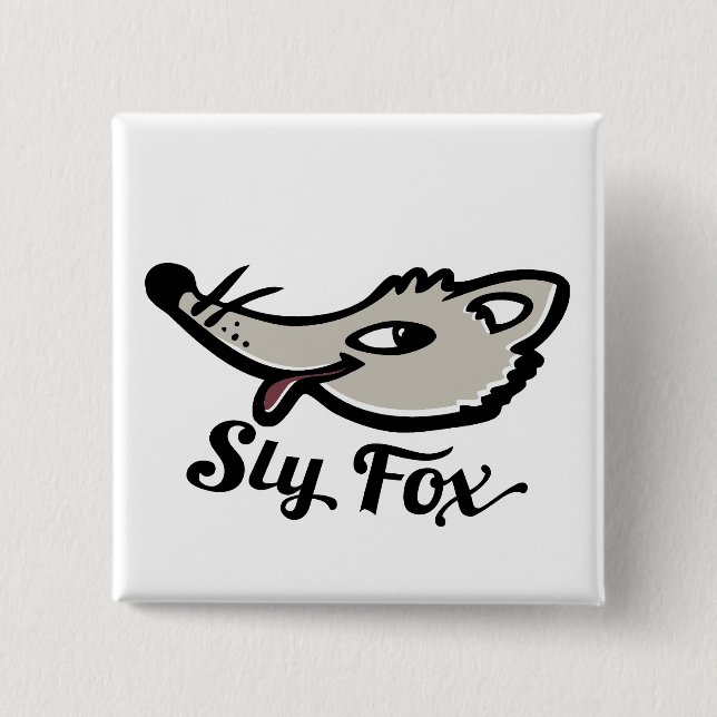 Botón Sly fox / insignia (Anverso)