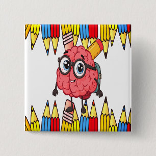 Botón Smart Brain Pin - Recortar de vuelta a la pl